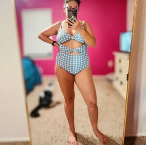 Adore Me Gingham Swimmy